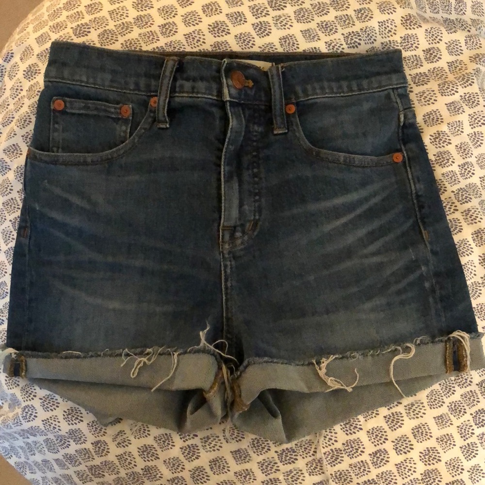 EUC High Rise Denim shorts